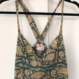 Midi-length boho Free People sundress, size 8